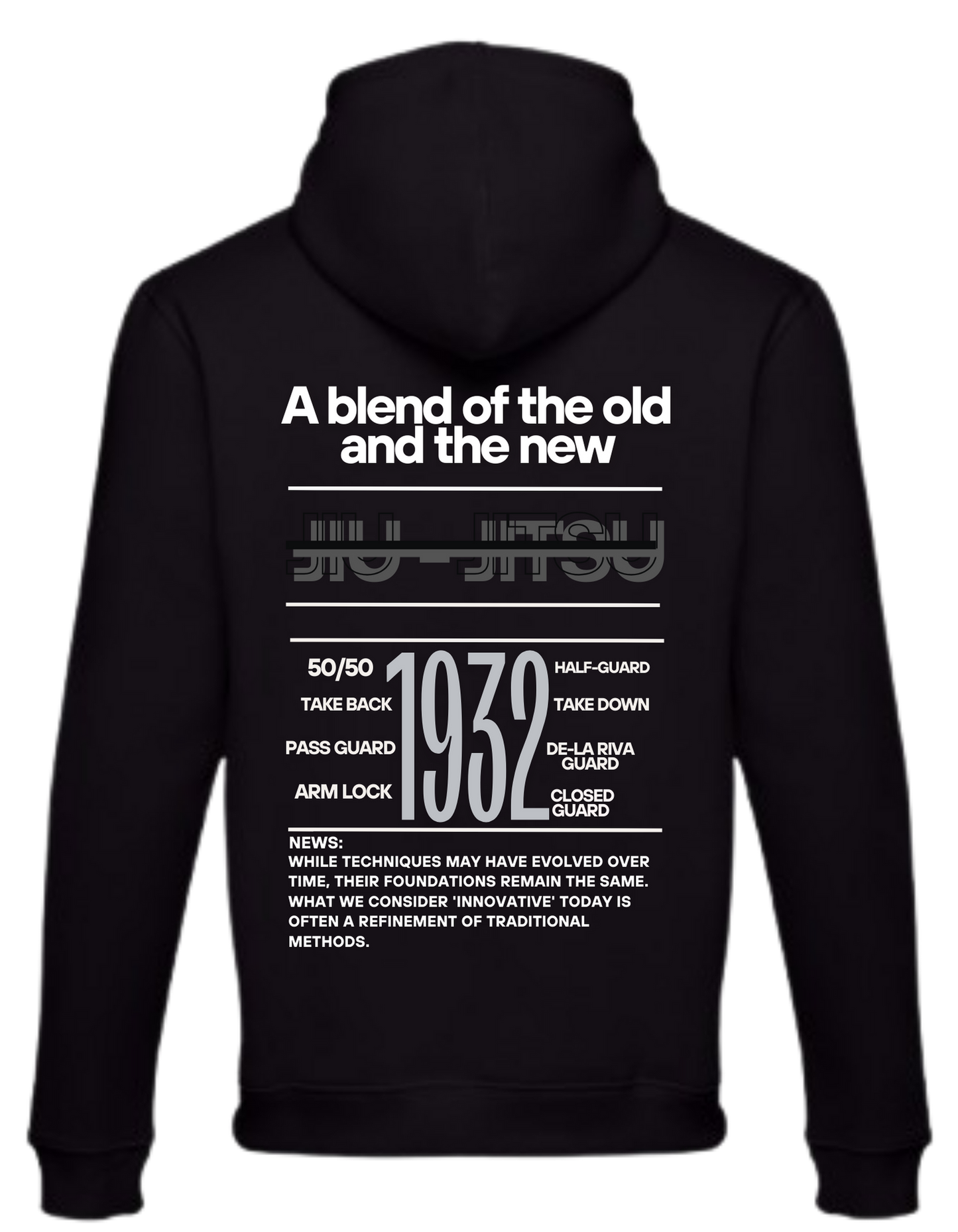 Sudadera con capucha de jiu-jitsu