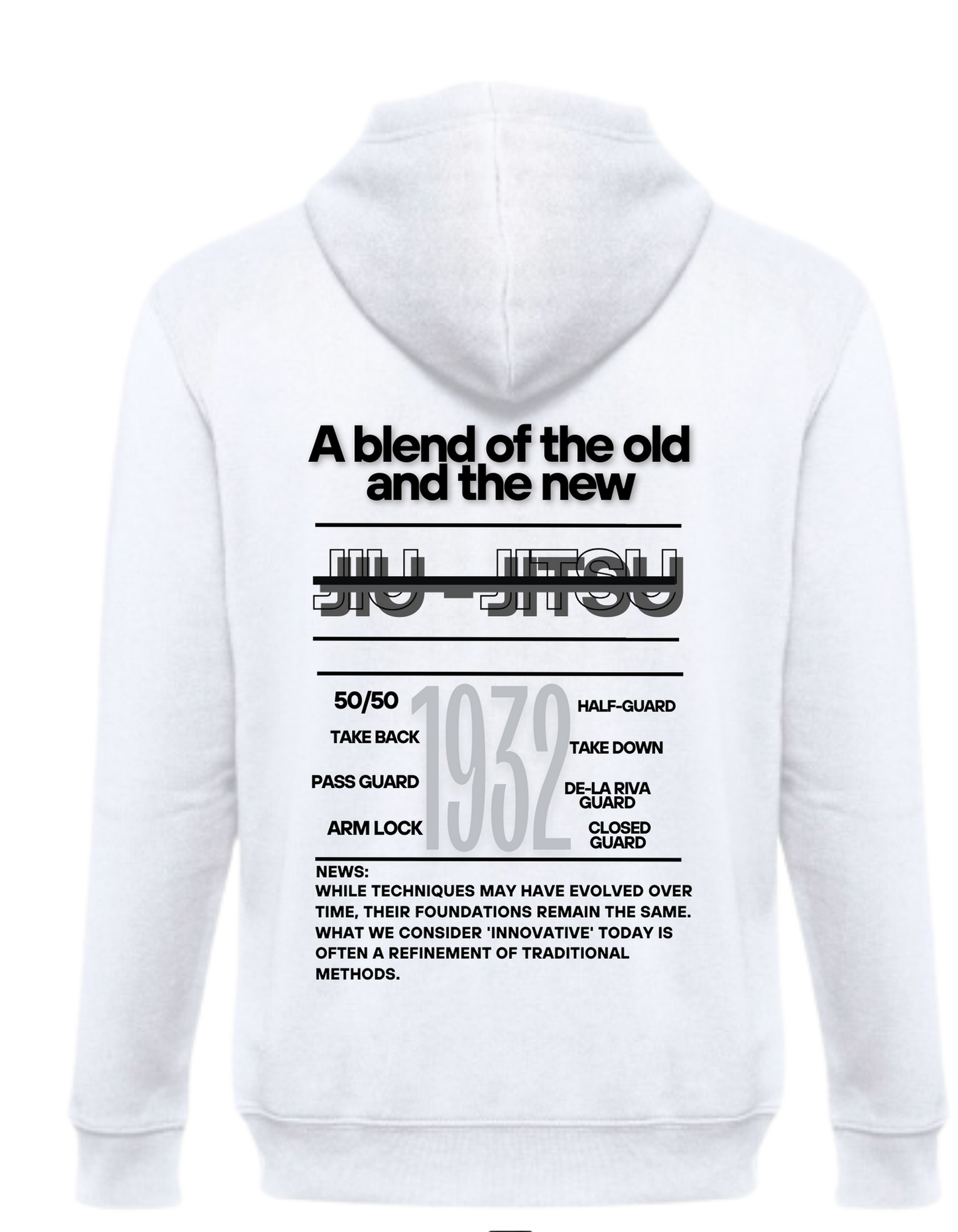 Sudadera con capucha de jiu-jitsu