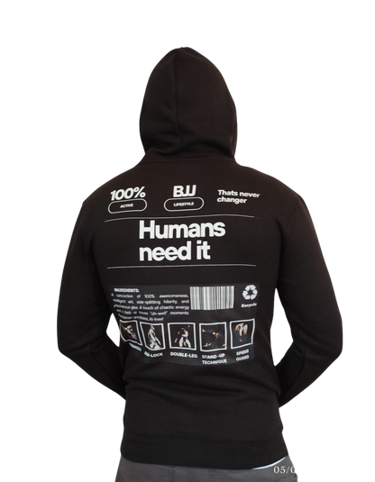 Sudadera con capucha de Jiu-Jitsu Necesidades humanas